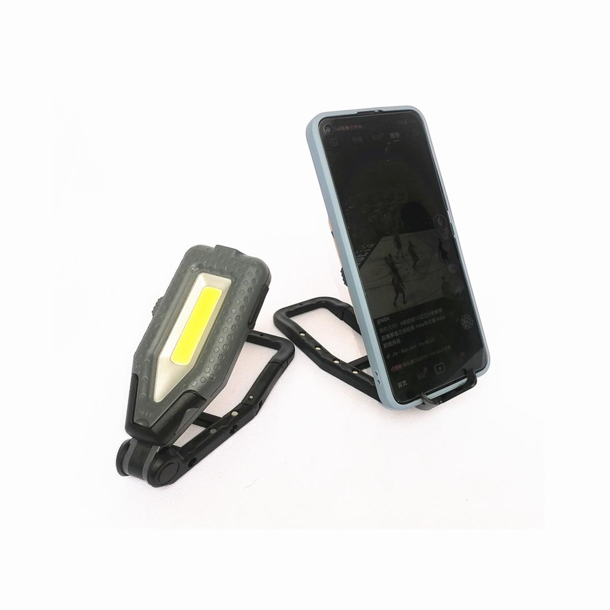 adjustable waterproof rotating 10W 500 Lumen cordless USB battery powered portable Rechargeable magnetic mini COB LED work flashlight