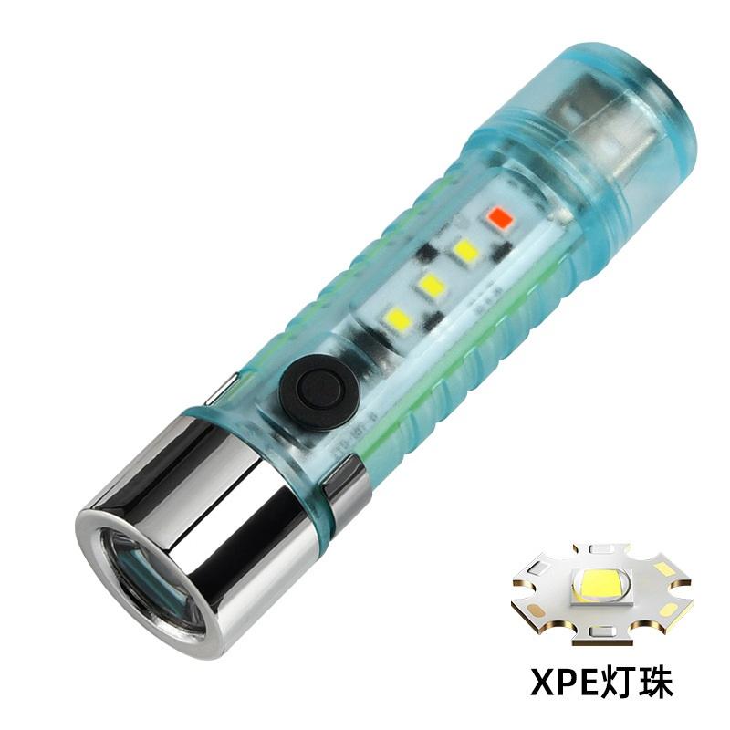 portable waterproof cordless USB rechargeable 10W dimmable adjustable magnetic mini LED work flashlight with SMD sidelight for construction sites
