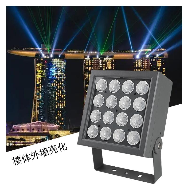 outdoor waterproof rotating corded bright 24W 24V white and yellow LED flood light