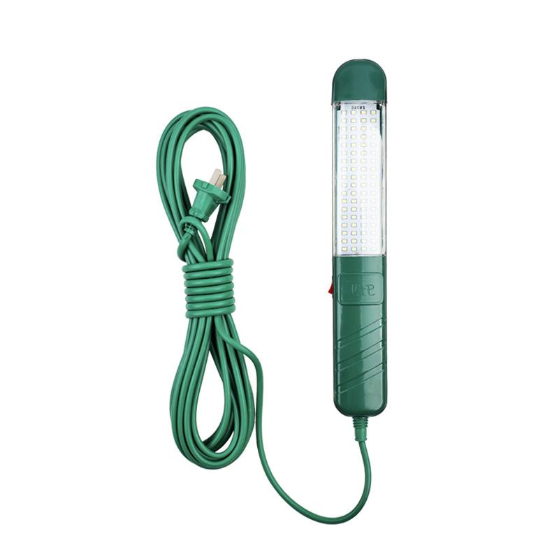 portable corded heavy duty 2000 Lumen 20W magnetic super bright handheld LED trouble light with hook for garage