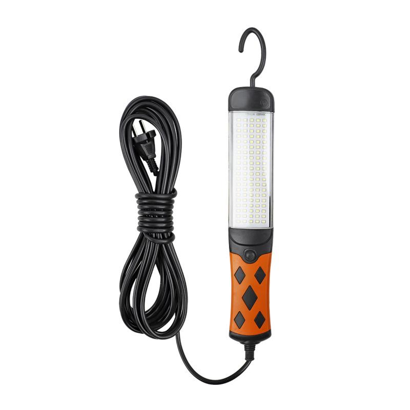 corded portable magnetic 800 Lumen 10W handheld LED trouble light with hook for mechanics