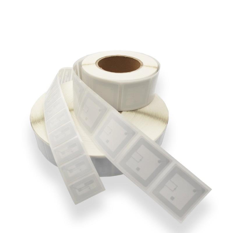 ISO 15693 HF 13.56 MHz passive small flexible adhesive RFID security tag for library books