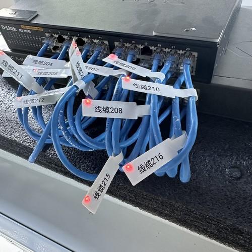 RFID cable tie tag with LED light