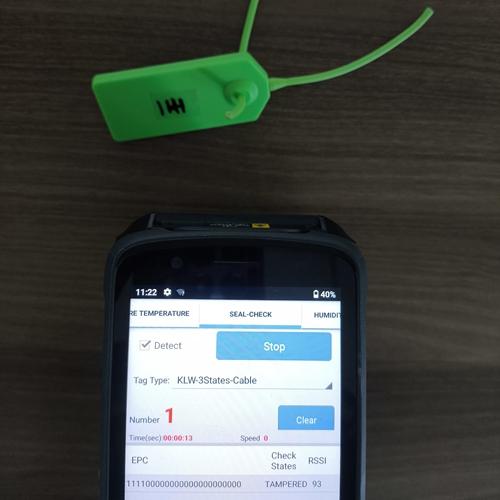 RFID plastic seal