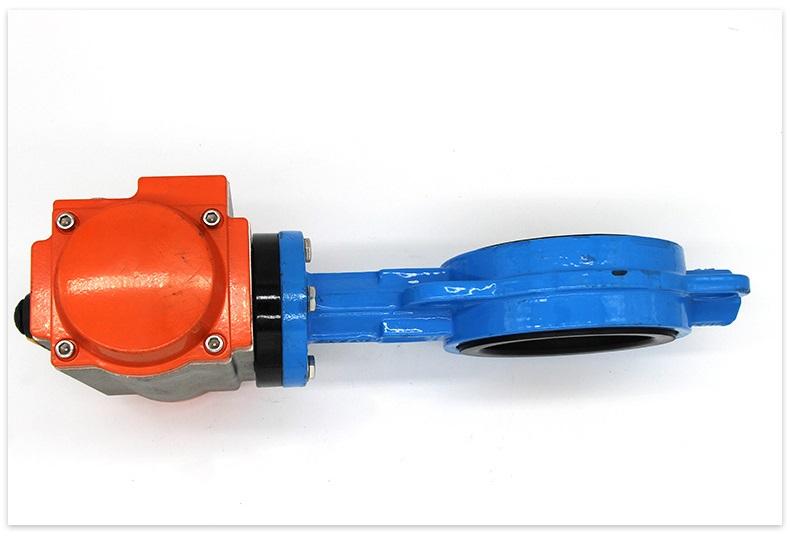 3" pneumatic wafer butterfly valve
