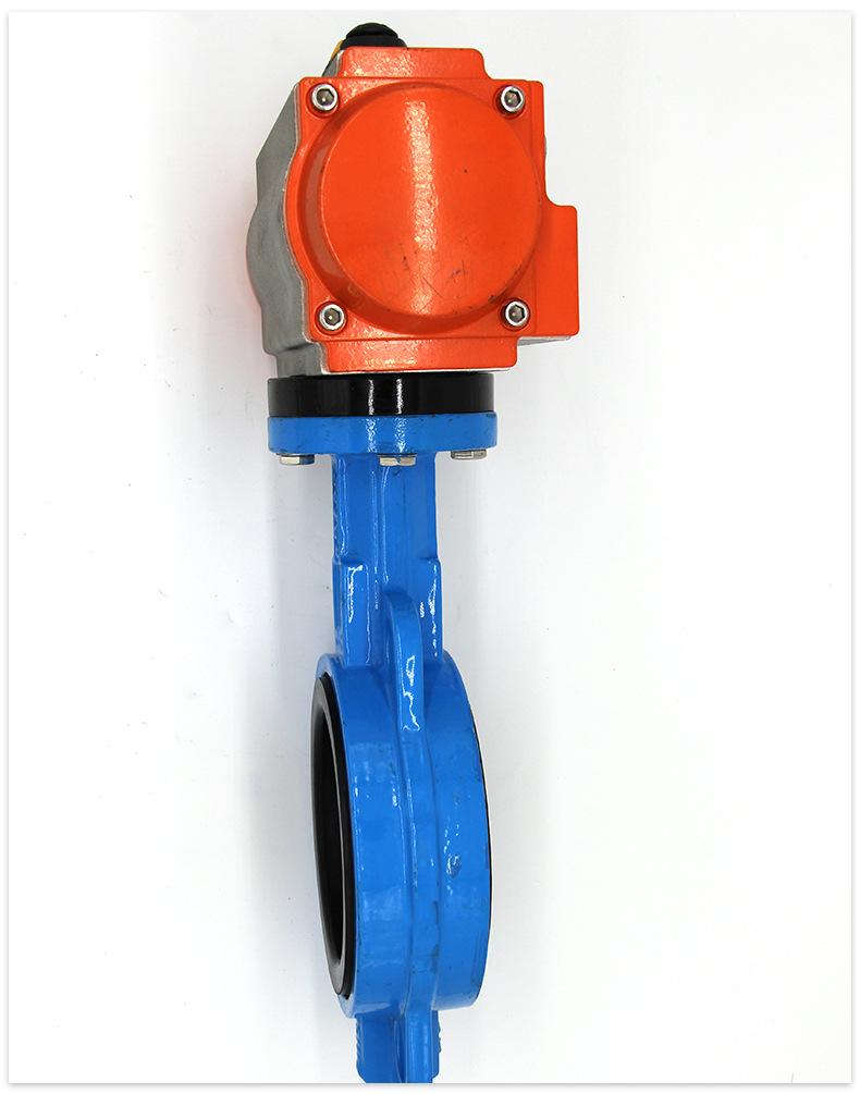 18" pneumatic wafer butterfly valve