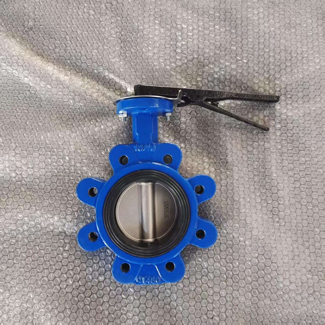 3" ductile iron lug butterfly valve