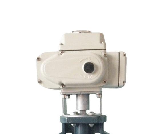 2" PVC electric wafer butterfly valve