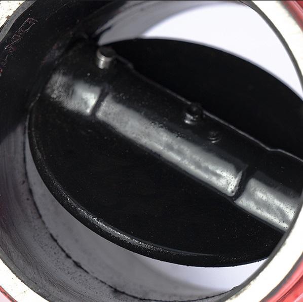 2-1/2" ductile iron gear operated grooved butterfly valve