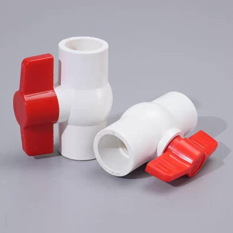 2-1/2" socket PVC ball valve