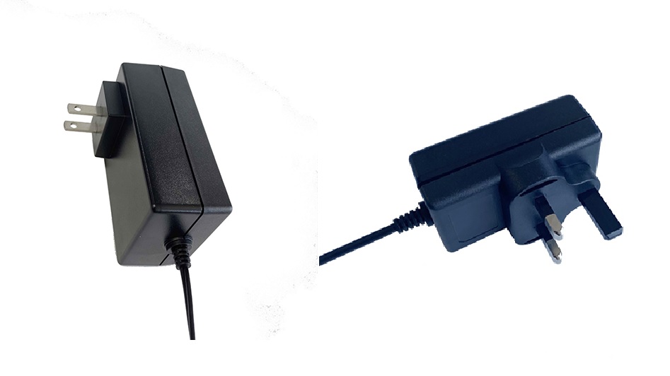 The difference between a 2-pin and a 3-pin plug adapter